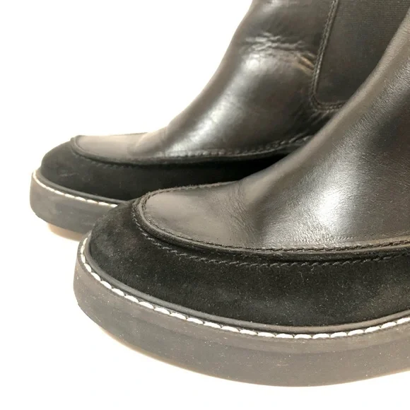 FINAL SALE & Other Stories Black Ankle Boots - Picture 7 of 14